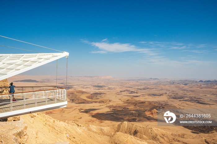 Mitzpe Ramon Visitor Center, Ramon Crater, Negev, Israel. High quality photo