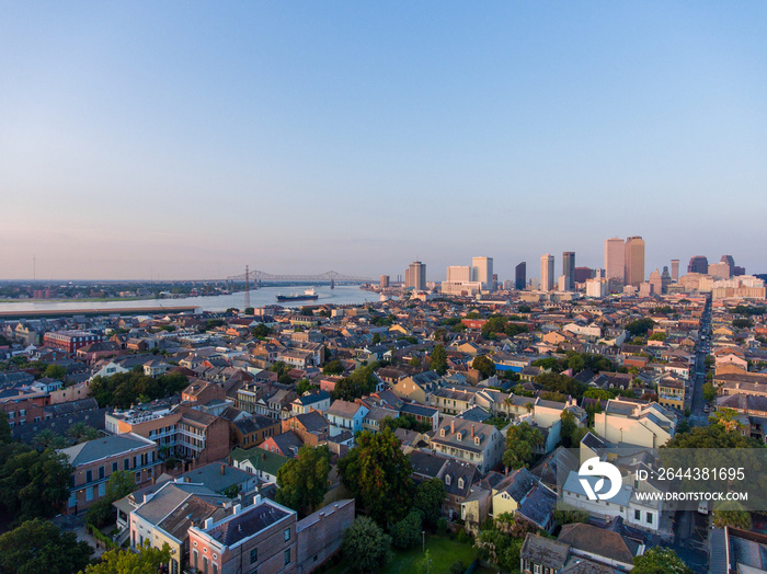 Aerial view of New Orleans, Louisiana