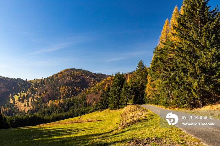 Kopanecke luky in National Park Slovensky Raj, Slovakia