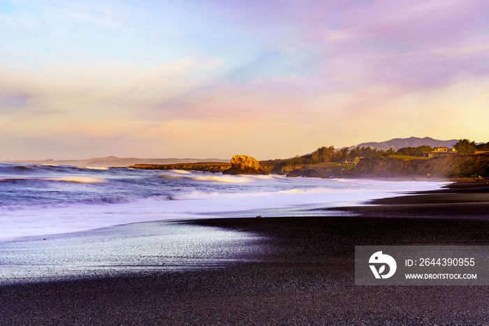 Creamy Sunrise, San Simeon, California