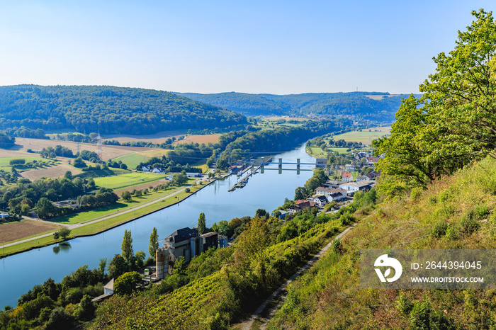 Burgen und Schlösser am Neckar