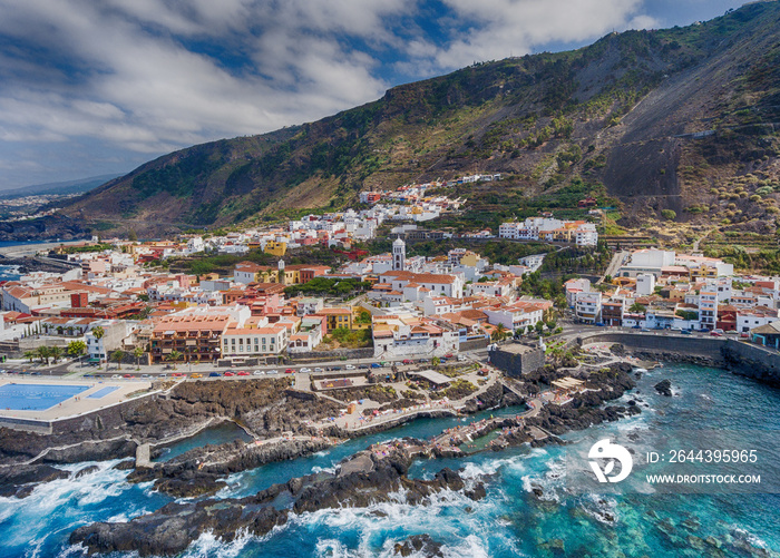 Famous Garachico Pools in Tenerife, Canary Islands - Spain