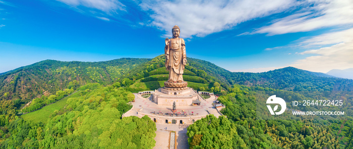 Lingshan Giant Buddha Tourism Scenic Area, Wuxi City, Jiangsu Province, China