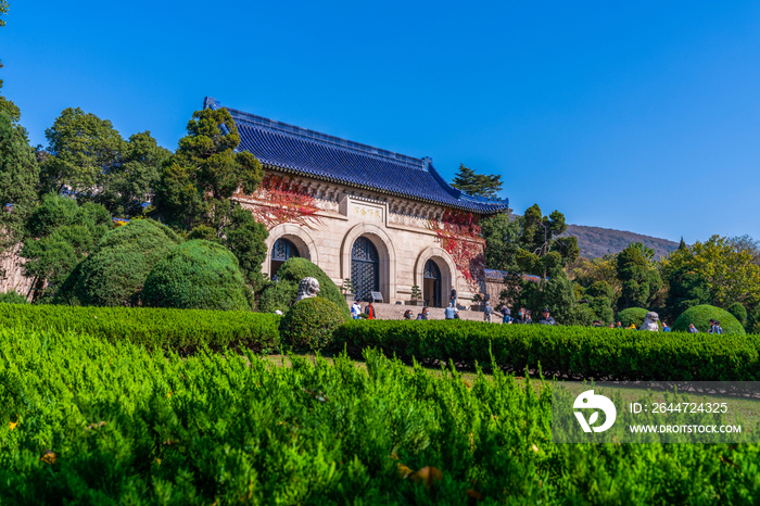 南京中山陵陵门