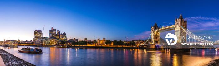 shooting from the south bank in London at sunset