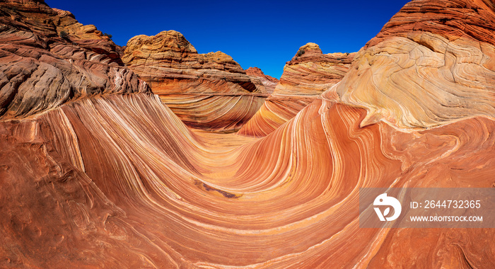 The Wave in Vermillion Cliffs, Arizona, USA