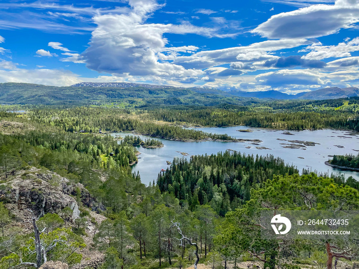 Hike to Raudberg in Velfjord  , Northern Norway,Europe