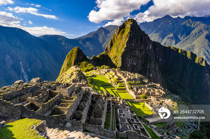 It’s Machu Picchu, a Peruvian Historical Sanctuary in 1981 and a UNESCO World Heritage Site in 1983. One of the New Seven Wonders of the World