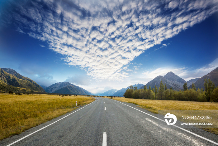 Road in New Zealand