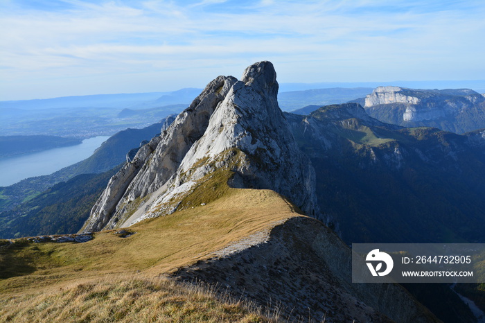 Paysages Montagnards La Tournette Haute Savoie France