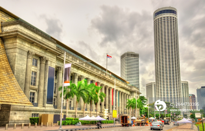 The City Hall, a historic building in Singapore