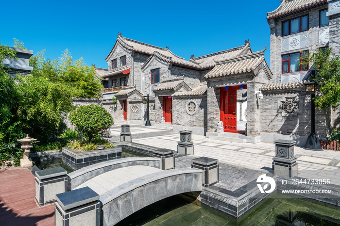 Chinese classical courtyard architecture landscape