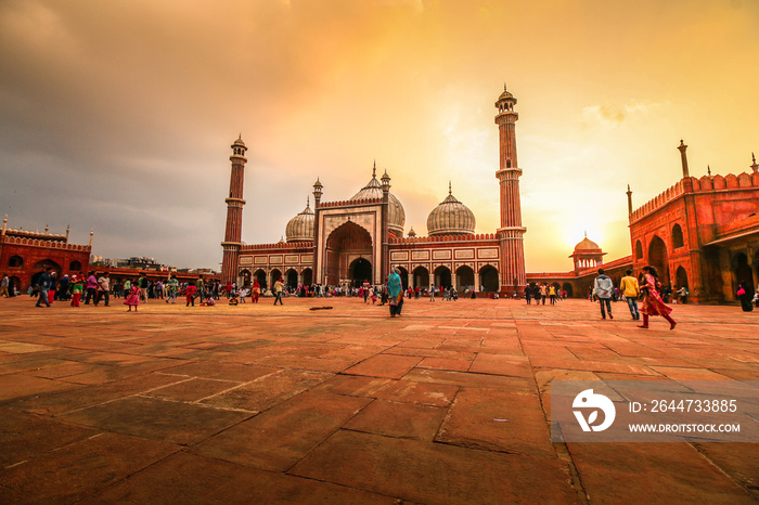 Jama Masjid, Old Delhi, India