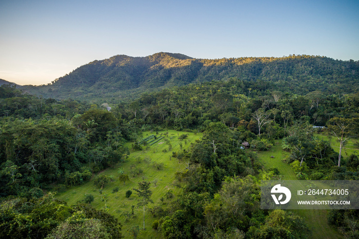 Misty Mayan Mountains in Central America