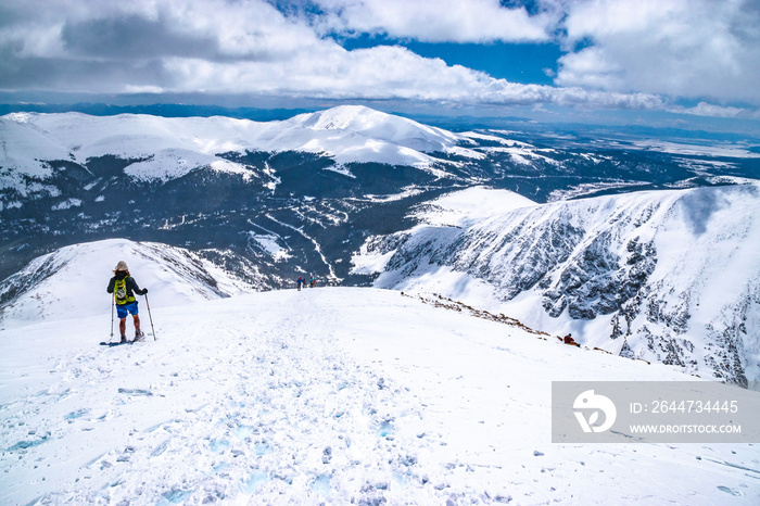 Beautiful Morning Hike Up Quandary Peak in Breckenridge, Colorado