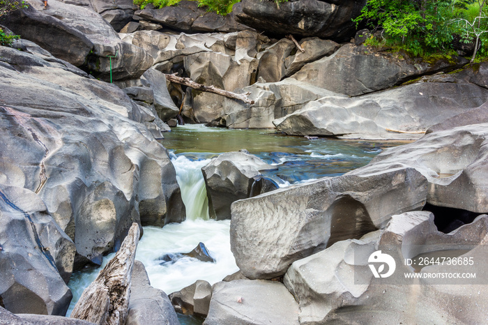 The beauty of Vale da Lua (Moon Valley), at Chapada dos Veadeiros, Goias, Brazil