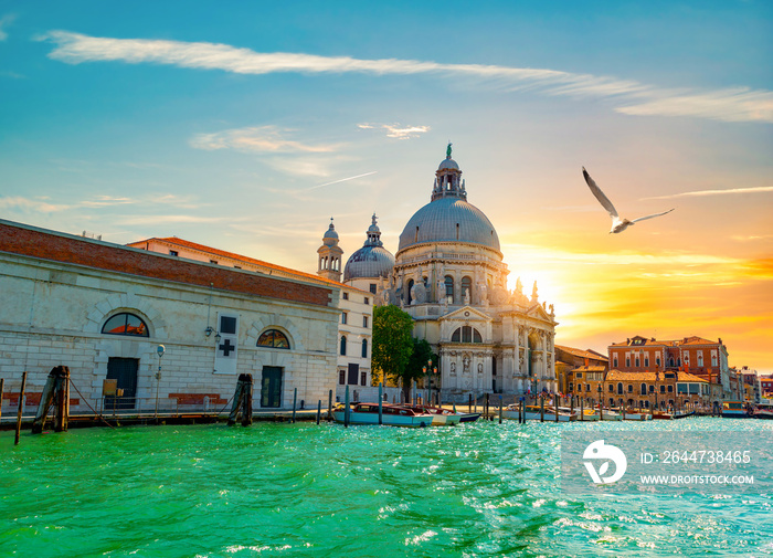 Sunset over the Grand Canal