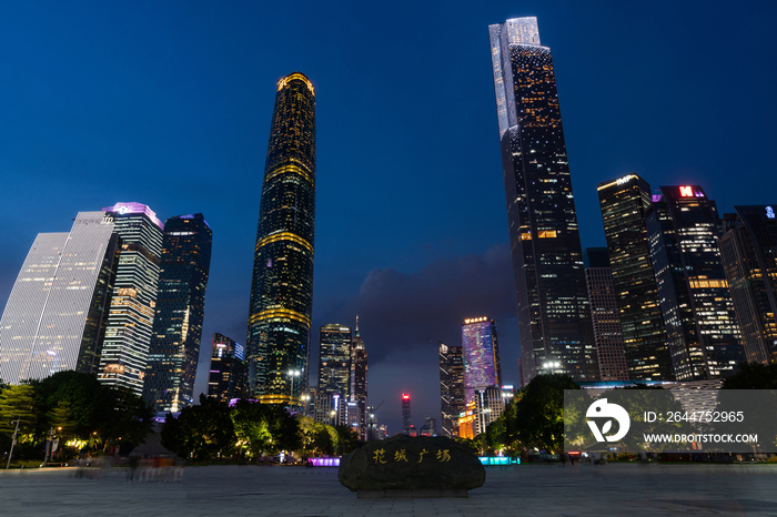 广州城市夜景