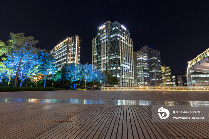 北京中关村夜景