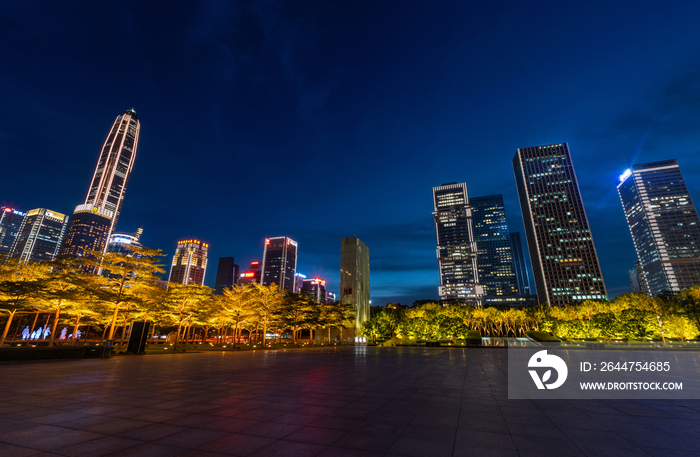 深圳市民广场夜景