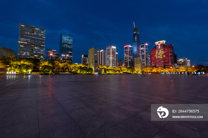 深圳市民广场夜景