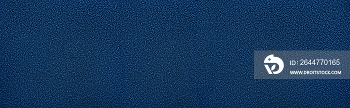 banner of blue hammered metal surface for background