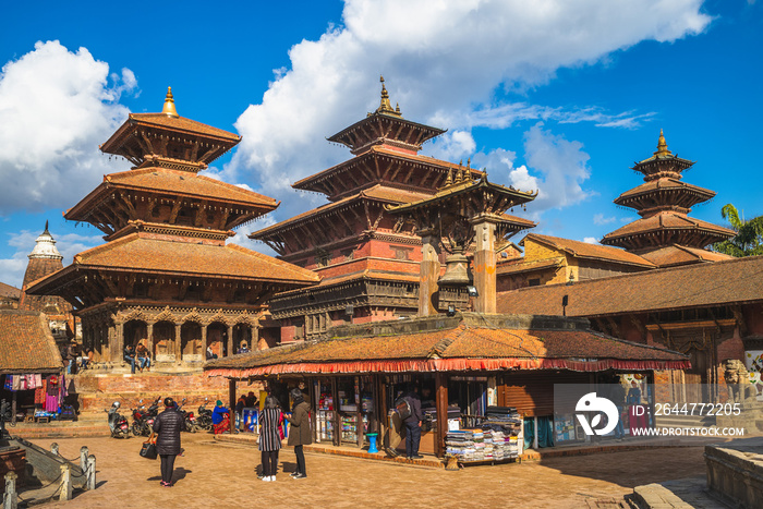 scenery of Patan Durbar Square at Kathmandu, Nepal