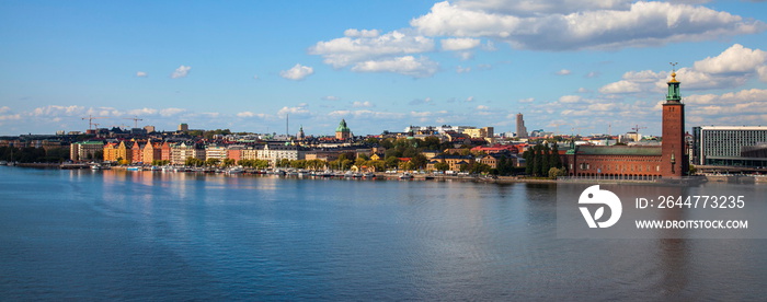 Panorama of Stockholm,Sweden