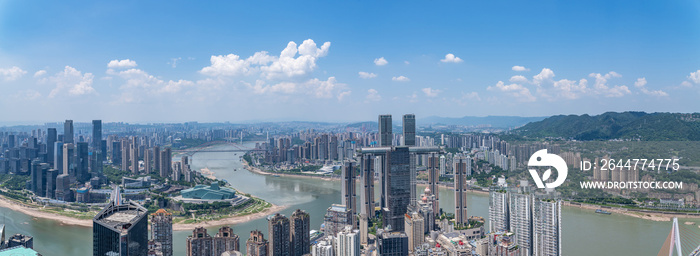 Panorama of Chongqing City Scenery, China