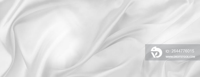 White silk fabric lines