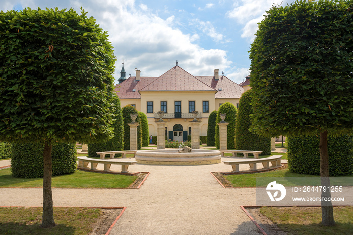 Baroque castle in Hajós, Hungary