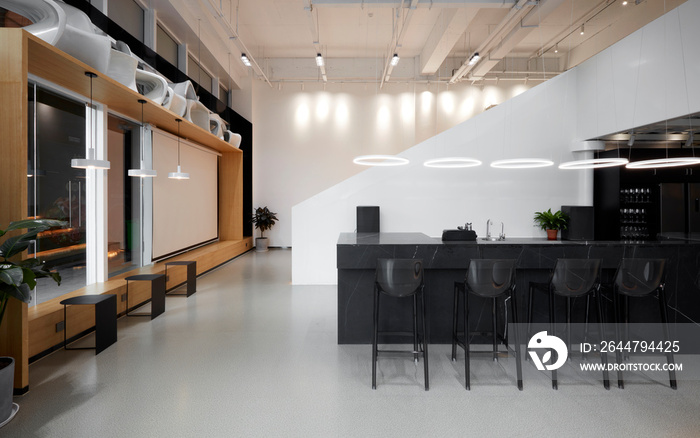 Modern new comprehensive office interior