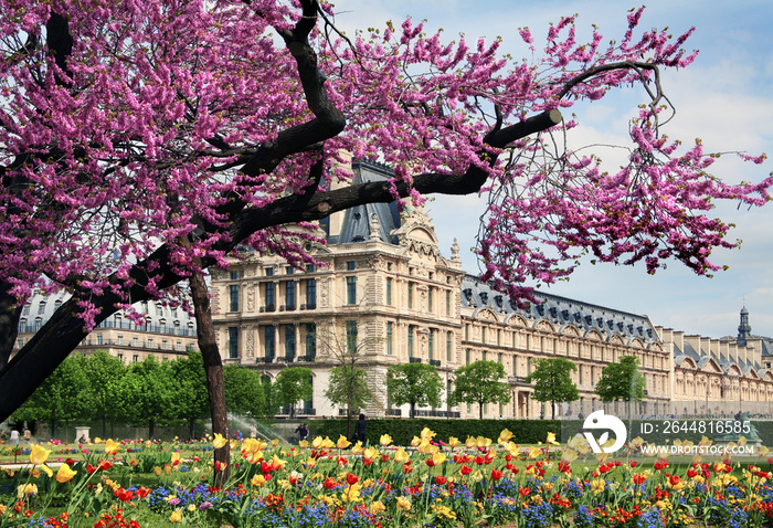 spring time in paris