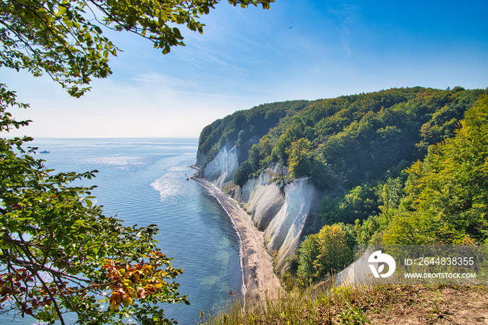 Kreidefelsen auf der wunderschönen Insel Rügen