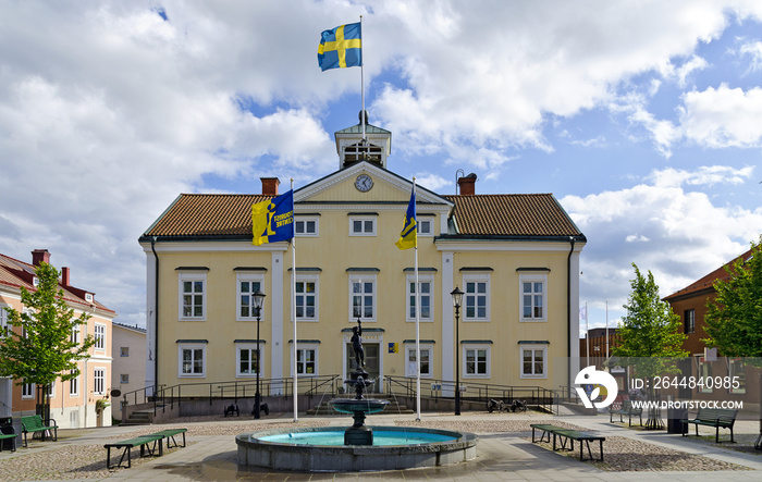 Hauptplatz von Vimmerby