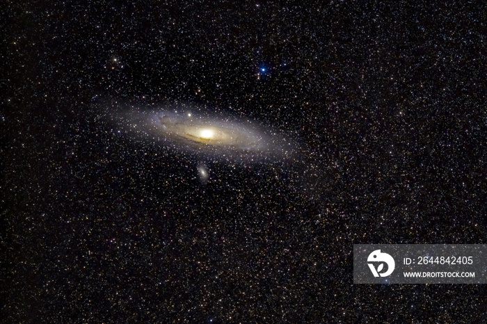 单反相机拍摄的仙女座星系M31