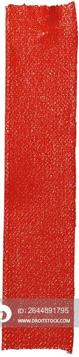 红色织物胶带