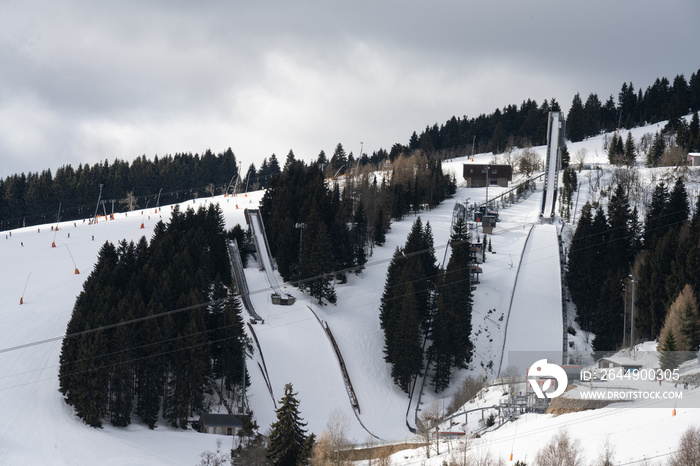 Skisprungschanzen in Oberwiesenthal