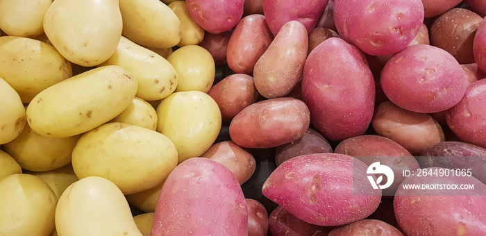 red and yellow potatoes