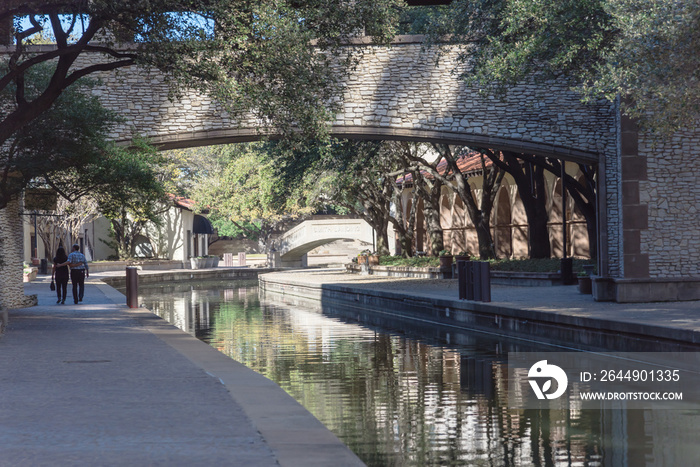 Mandalay Canal Walk in Las Colinas, Irving, Texas