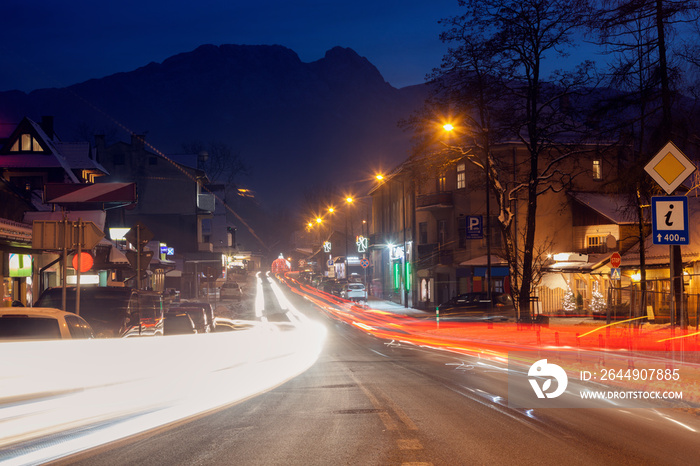 Traffic in Zakopane