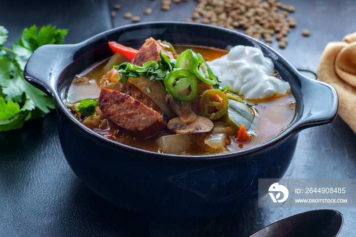 Hungarian Black Garlic Soup