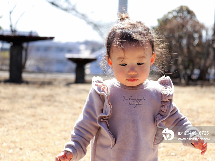 公園遊び　2歳児