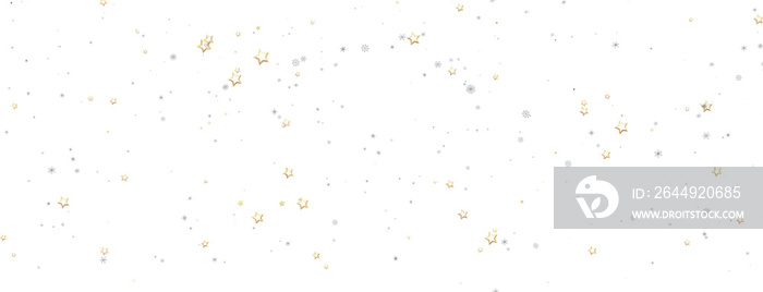 Christmas background design of snowflake and snow falling in the winter 3d