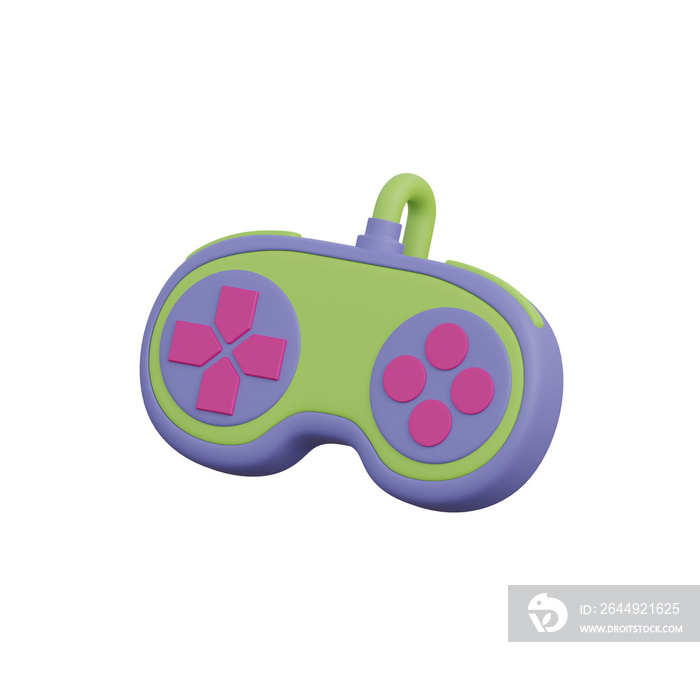 3d game controller icon