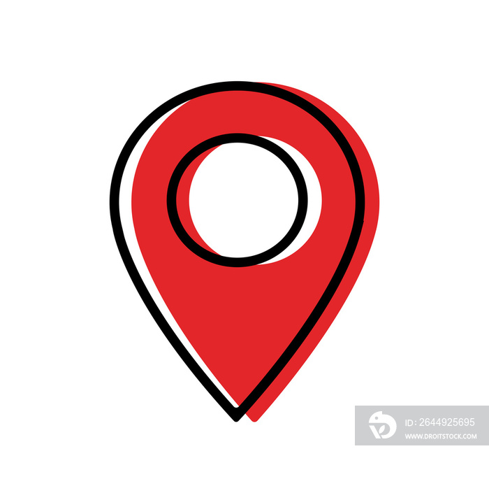 pin location GPS icon