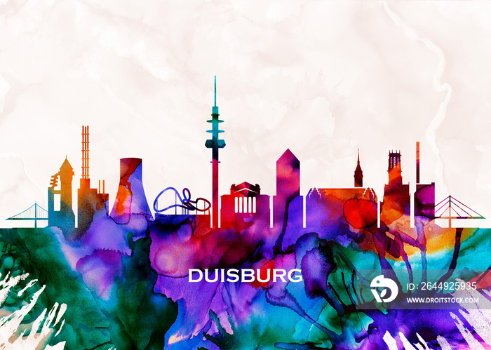 Duisburg Skyline