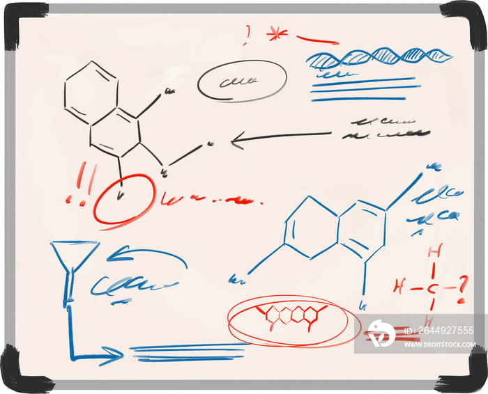 Chemistry diagram education illustration