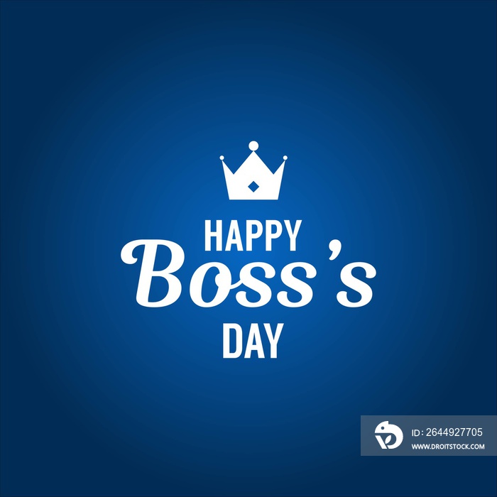 happy boss day design