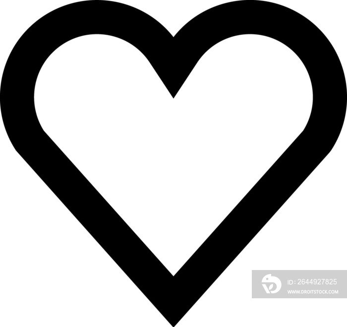 Like, heart line icon. Message, love chat